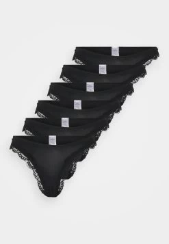 Anna Field 7 Pack - String - Black -Modieus Verkoop 044d621b3a774f329d762fdf15541901