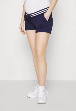 Maternity Detail Waistband Shorts - Shorts -Dark Blue -Modieus Verkoop 07bcdd4a5ddf417a9e1da433b31e92a5