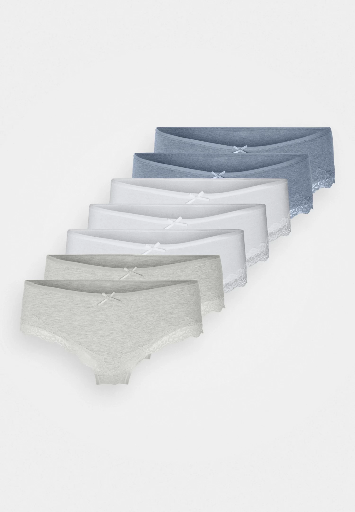 Anna Field 7 Pack - Slip - Blue/Grey/White 8 Anna Field 7 Pack - Slip - Blue/Grey/White - Afbeelding 6