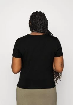 Curvy Front Lace - T-Shirt Basic -Black 9 Curvy Front Lace - T-Shirt Basic -Black -Modieus Verkoop 0beafd62b3f64d9b9af09bdaf0b5735f