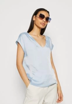 Anna Field T-Shirt Basic - Light Blue -Modieus Verkoop 0d81a9fac77c4c5dabef03d4d45d43c6