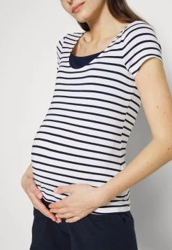 Maternity Double Layer Nursing- T-Shirt Print - Dark Blue/White 11 Maternity Double Layer Nursing- T-Shirt Print - Dark Blue/White -Modieus Verkoop 0ddeb8e4ebd1461daf0d502c5a01dd0c