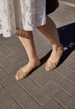 Anna Field Leather - Peeptoe Ballerina'S - Gold 13 Anna Field Leather - Peeptoe Ballerina'S - Gold -Modieus Verkoop 0ef96dcbe1e54b399c92c0e4f8428919