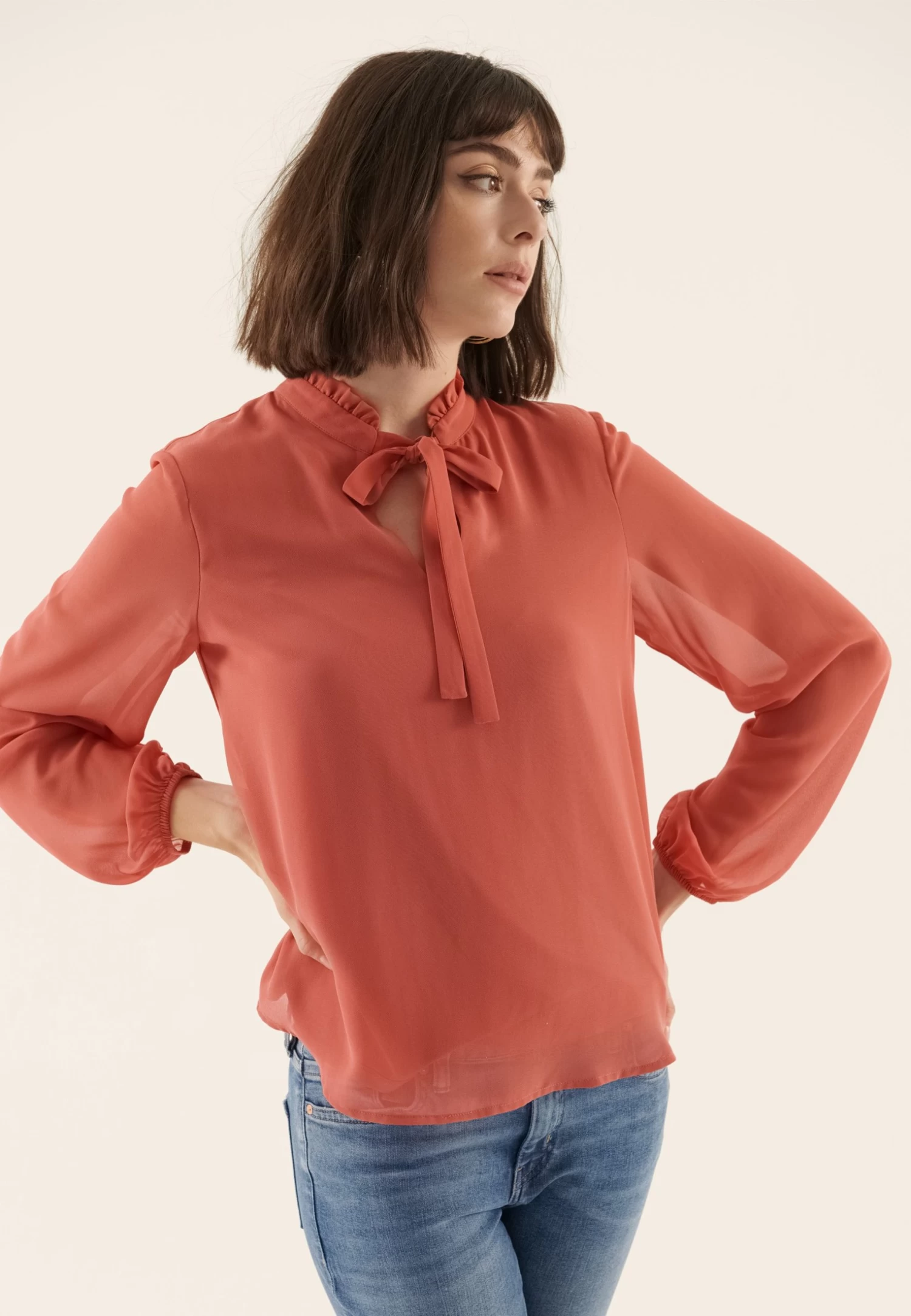 Anna Field Blouse - Red 3 Anna Field Blouse - Red