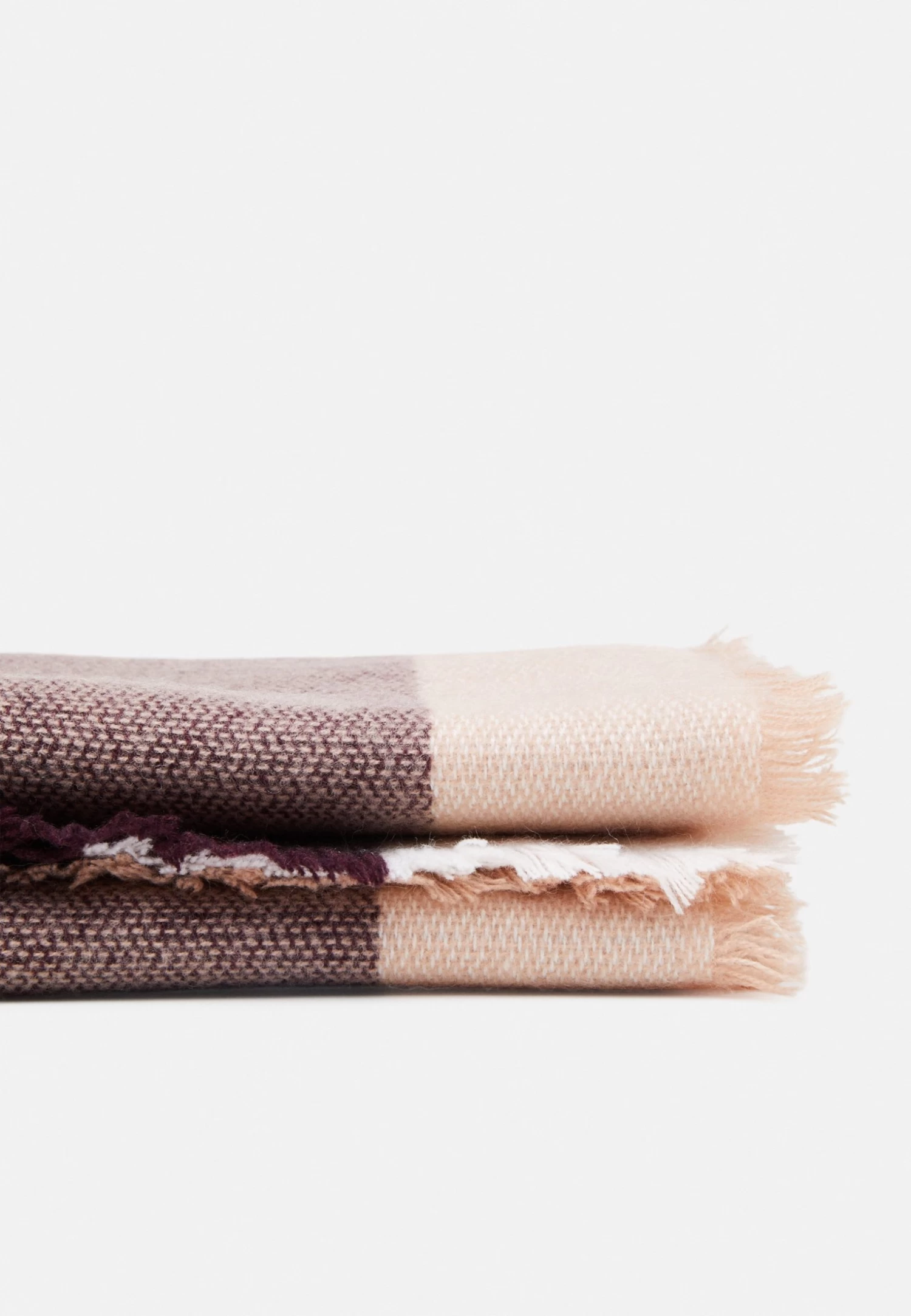 Anna Field Sjaal - Bordeaux 6 Anna Field Sjaal - Bordeaux - Afbeelding 4