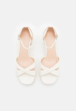 Leather - Sandalen Met Plateauzool - White -Modieus Verkoop 141b59412c0b46bf805b24d757169111