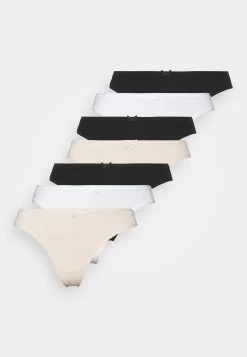 Anna Field 7 Pack - String - White/Black/Beige -Modieus Verkoop 1954f7ca5537486bbbaaa0aa7df7fe58