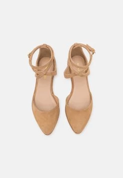 Anna Field Leather- Ballerina'S Met Enkelbandjes - Beige -Modieus Verkoop 198c4aaa513540978e803efd80cc4f12