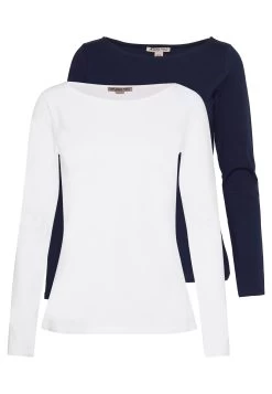 Anna Field 2 Pack - Longsleeve - Maritime Blue/White