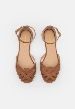 Leather- Peeptoe Ballerina'S - Cognac 13 Leather- Peeptoe Ballerina'S - Cognac -Modieus Verkoop 1c527981d381463b884b90309e377462