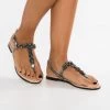 Anna Field Teensandalen - Dark Gray -Modieus Verkoop 1fe5f0202a864f4684d3f2e3c5ea4bad