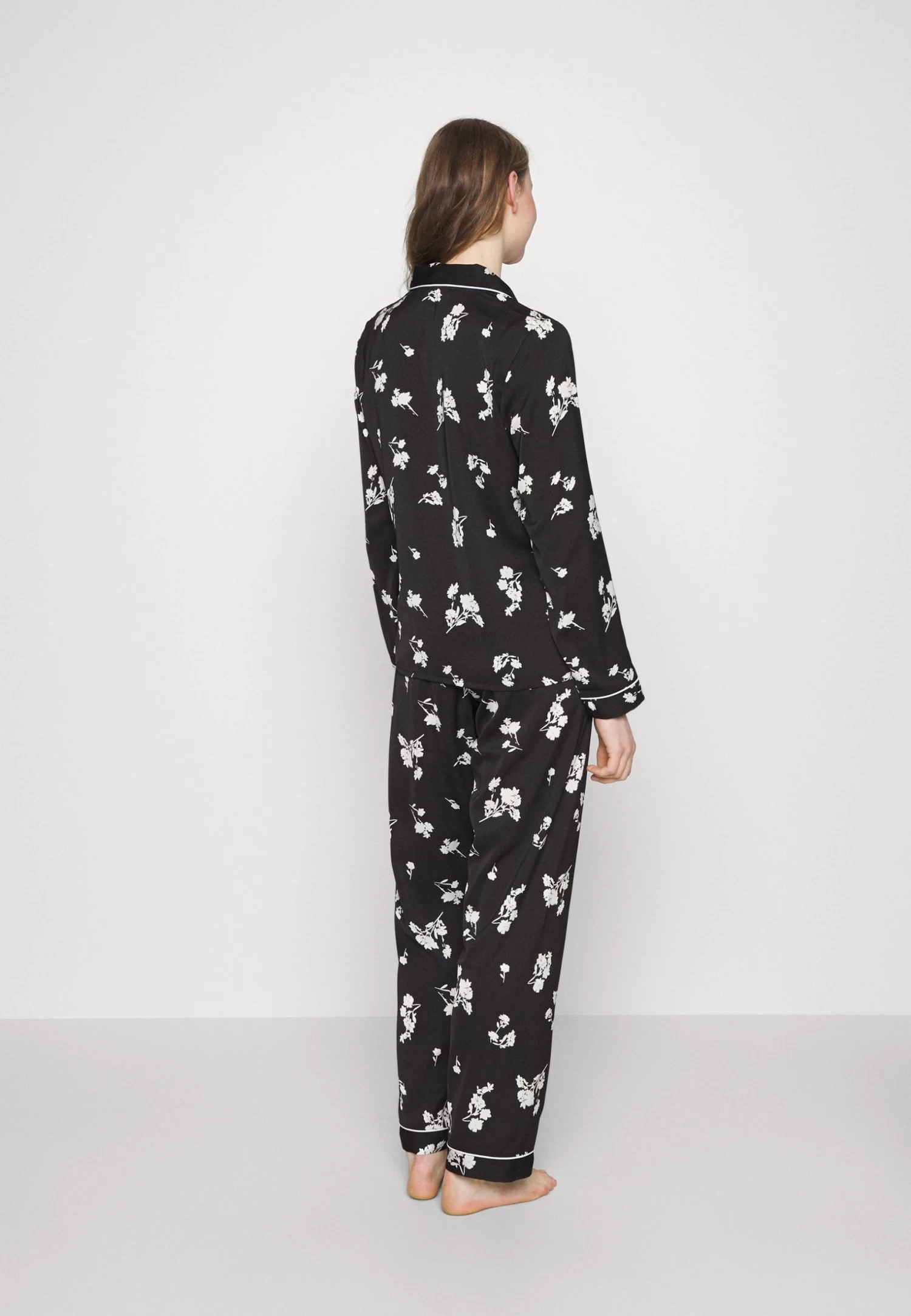 Anna Field Set - Pyjama - Black/Offwhite 5 Anna Field Set - Pyjama - Black/Offwhite - Afbeelding 3
