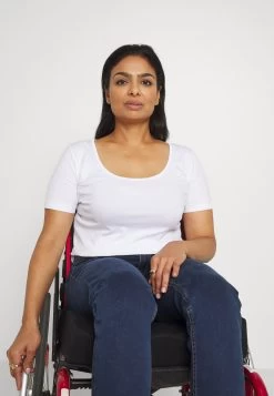 Anna Field T-Shirt Basic - White -Modieus Verkoop 21540b4bd0154b32ba21619ab7a77884