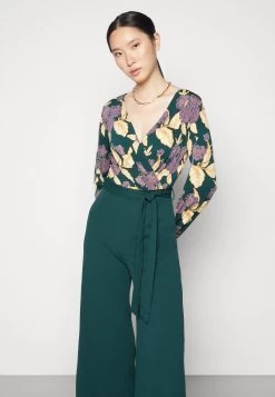 Anna Field Jumpsuit - Dark Green/Yellow -Modieus Verkoop 281a8151780d48a4b4b5a19c27afa953