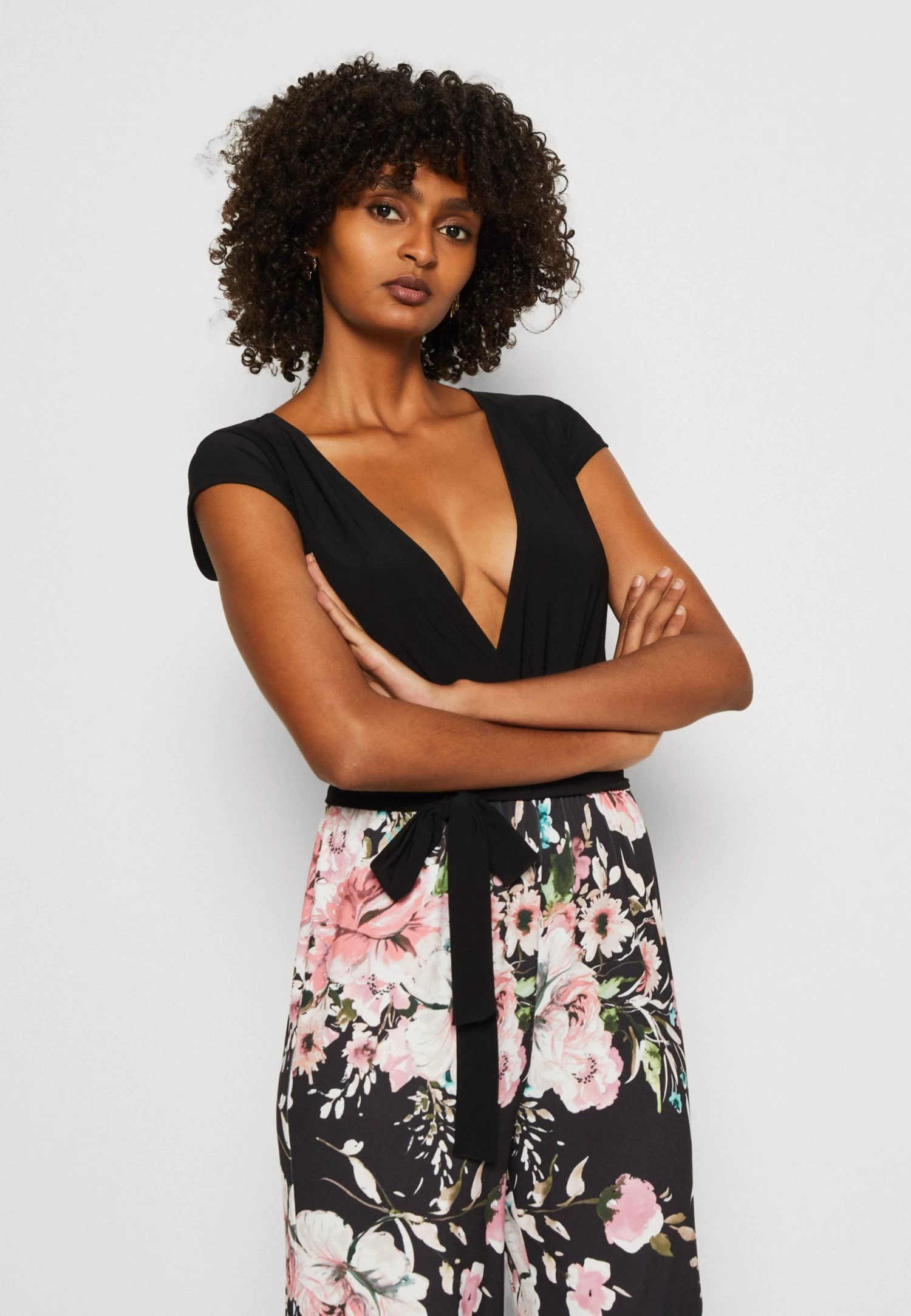 Anna Field Jumpsuit - Black/Multi-Coloured 6 Anna Field Jumpsuit - Black/Multi-Coloured - Afbeelding 4