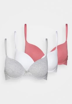 Anna Field Sunlight 3Pack Tshirt Bra - T-Shirt Bh - Pink/Grey/White -Modieus Verkoop 2dc08d5a17e5486e994df821bba6549b