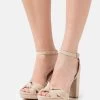 Anna Field Leather - Sandalen Met Hoge Hak - Beige -Modieus Verkoop 2e77f483a8494462b37d44b4fd492e39