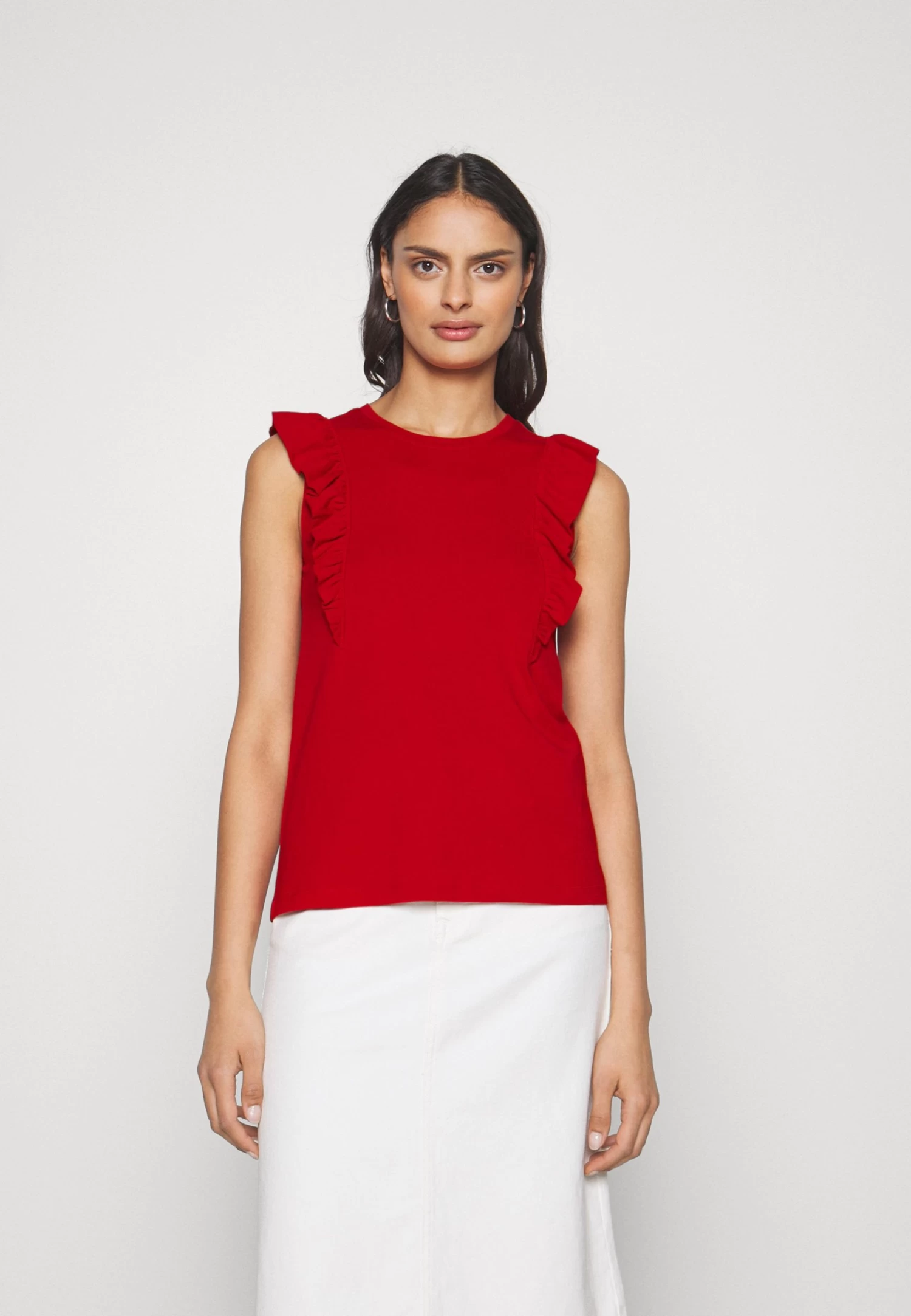 Anna Field T-Shirt Basic - Dark Red 3 Anna Field T-Shirt Basic - Dark Red