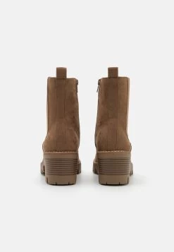 Anna Field Enkellaarsjes Met Plateauzool - Taupe -Modieus Verkoop 3a9d624aa1934640bae8a6bc44b58f90