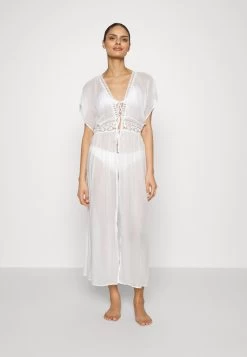 Anna Field Embroidered Cover Up/ 802 - Black - Strandaccessoire - 001 - White