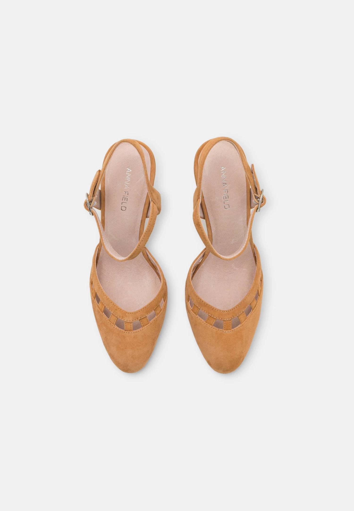 Anna Field Leather- Hoge Hakken - Light Brown 8 Anna Field Leather- Hoge Hakken - Light Brown - Afbeelding 6