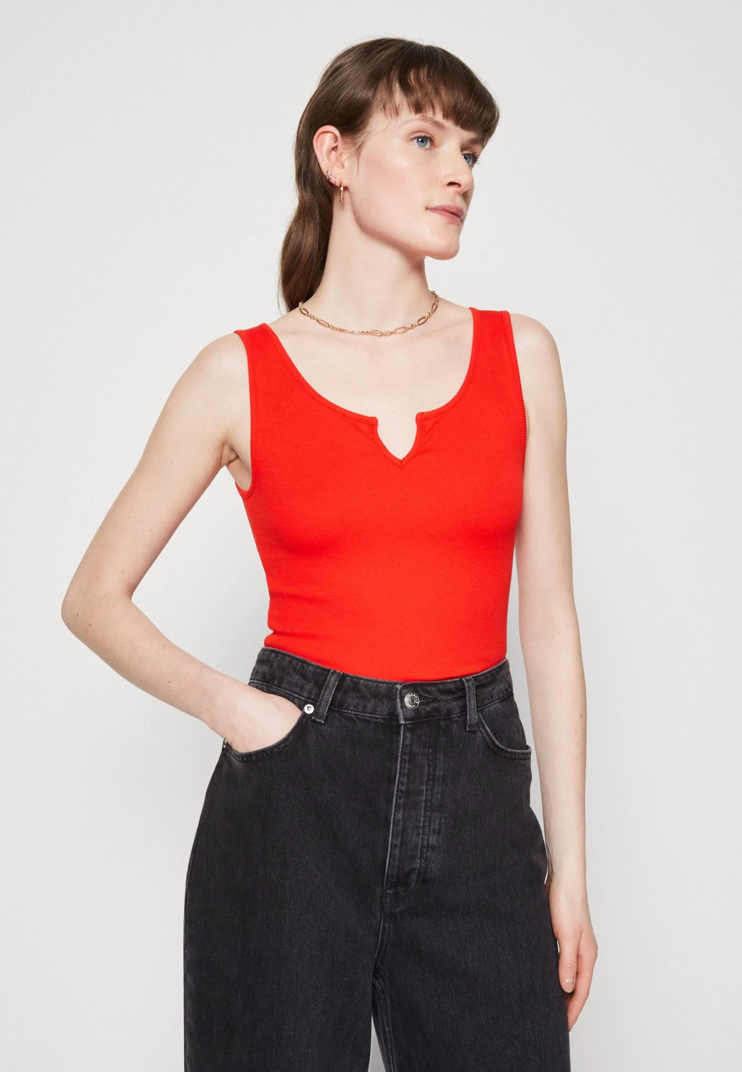 Anna Field Top - Red 6 Anna Field Top - Red - Afbeelding 4