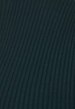 Polo V Ausschnitt Ripp Bodycon Mini Strickkleid - Etui-Jurk - Green -Modieus Verkoop 47227a85e97b4cc7b02b3845a6d988d2