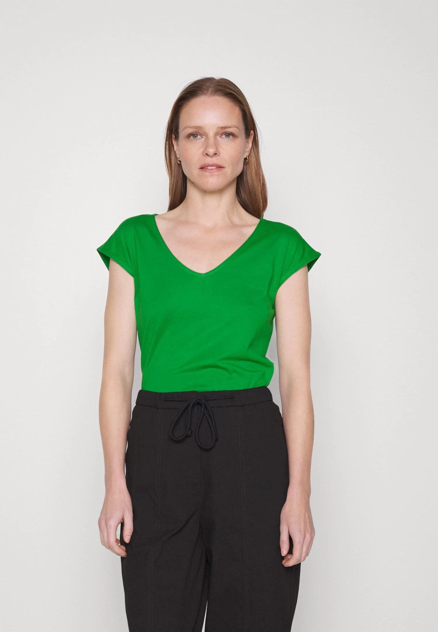 Anna Field T-Shirt Basic - Green 3 Anna Field T-Shirt Basic - Green