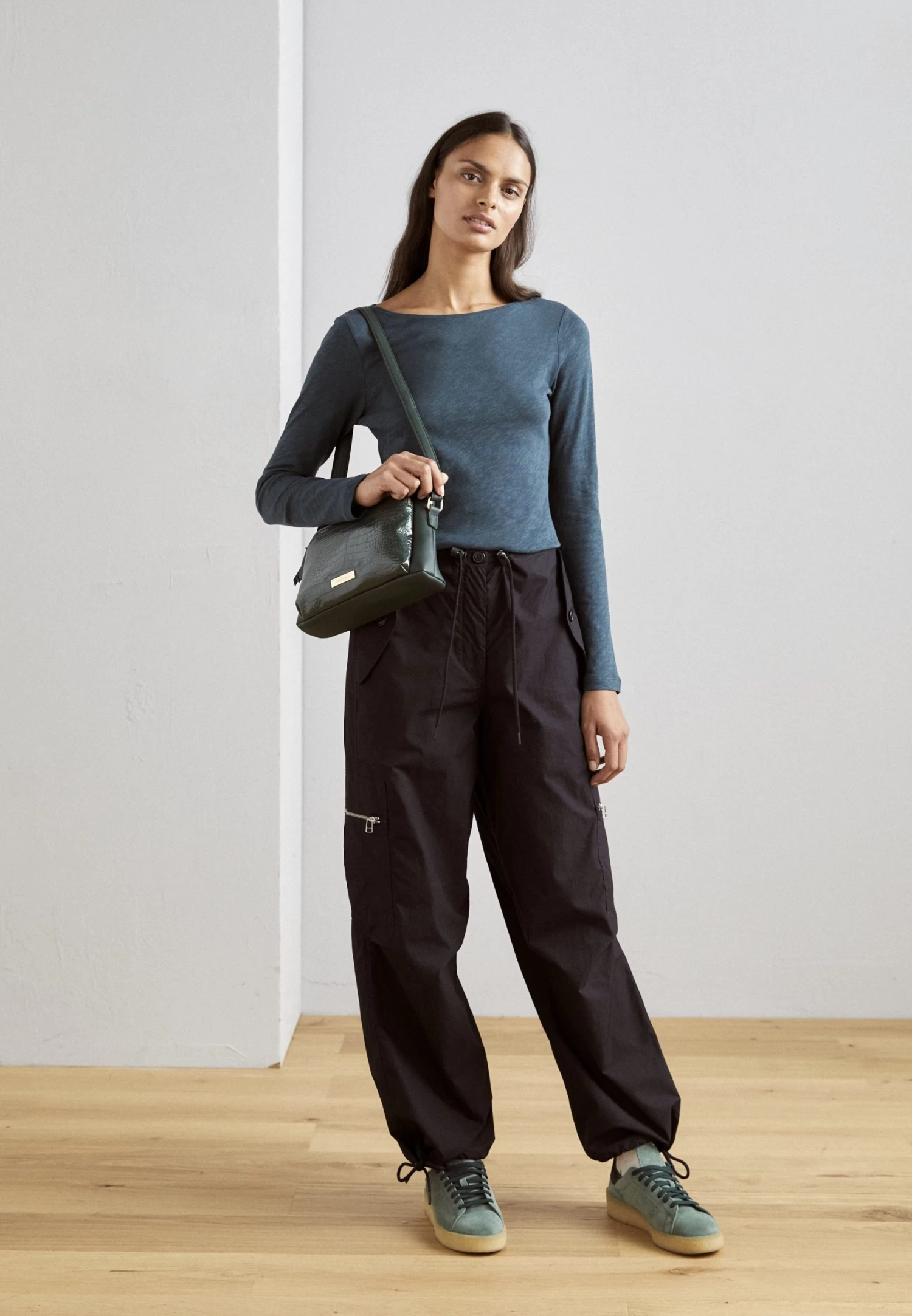 Anna Field Schoudertas - Dark Green 5 Anna Field Schoudertas - Dark Green - Afbeelding 3