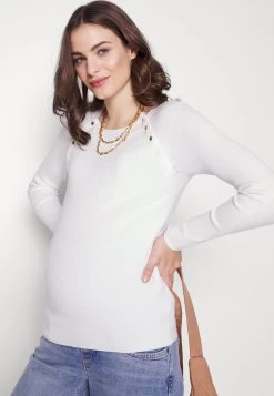 Nursing - Button Opening - Trui - White 12 Nursing - Button Opening - Trui - White -Modieus Verkoop 4b78fcc94aeb475a964819c45a823428