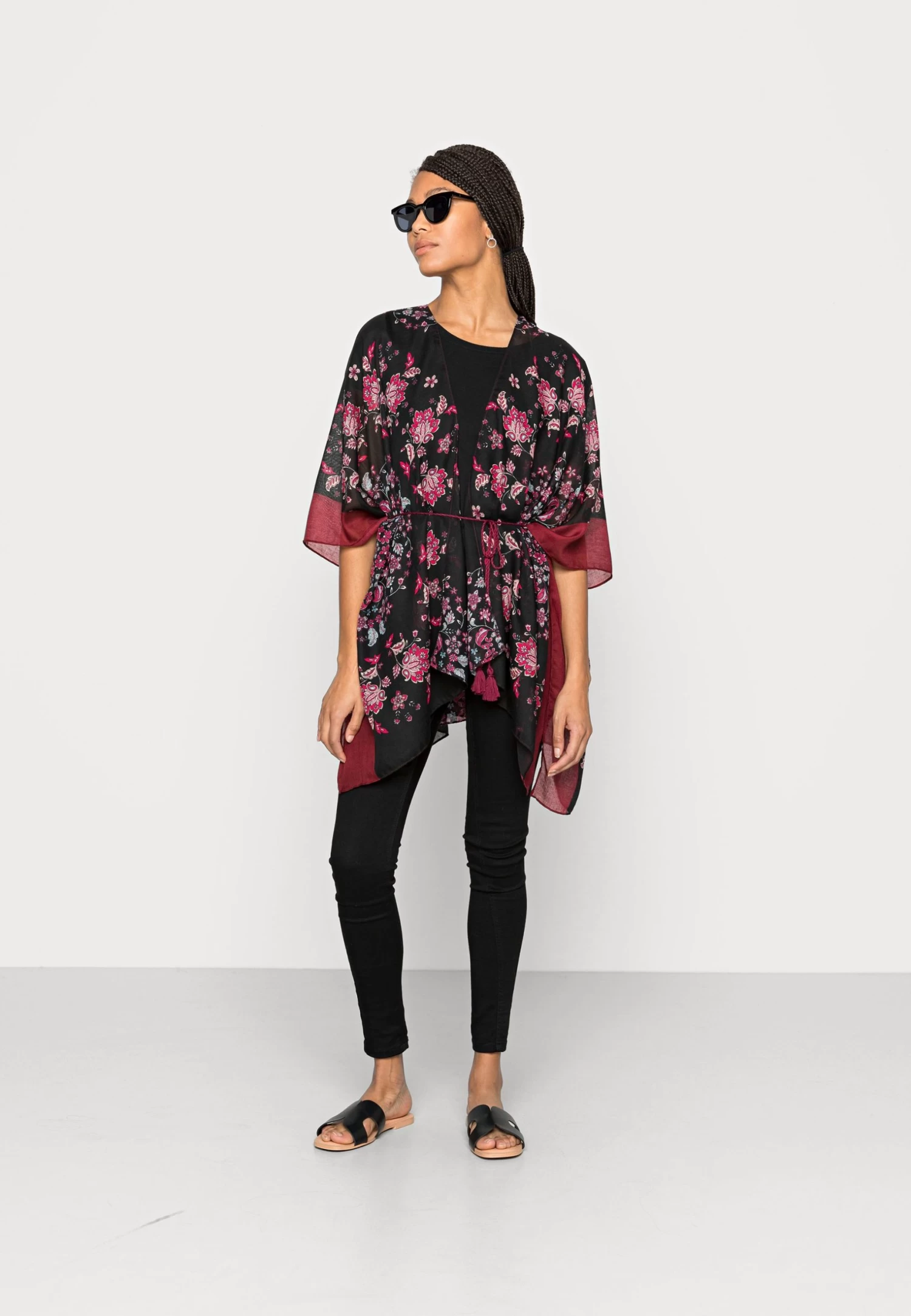 Anna Field Lichte Jas - Black/Blue/Red 4 Anna Field Lichte Jas - Black/Blue/Red - Afbeelding 2