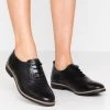 Anna Field Leather- Veterschoenen - Black -Modieus Verkoop 52df2207778147c68941208ad6fbbdf9