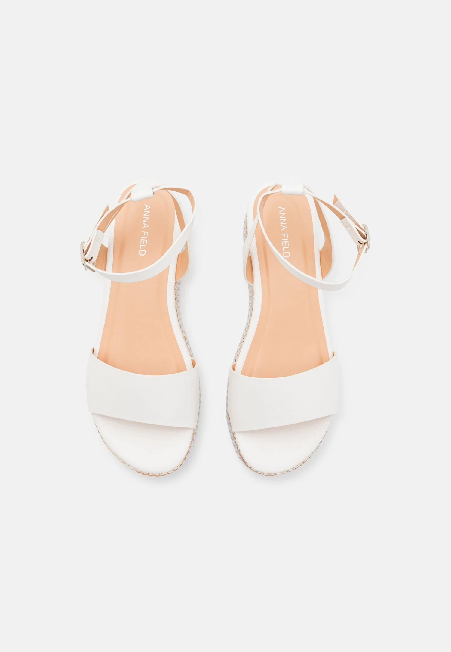 Anna Field Sandalen Met Plateauzool - White 8 Anna Field Sandalen Met Plateauzool - White - Afbeelding 6
