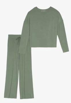 Anna Field Wide Leg - Pyjama - Khaki -Modieus Verkoop 56399edf15f94c88bb3bebf375bcf274