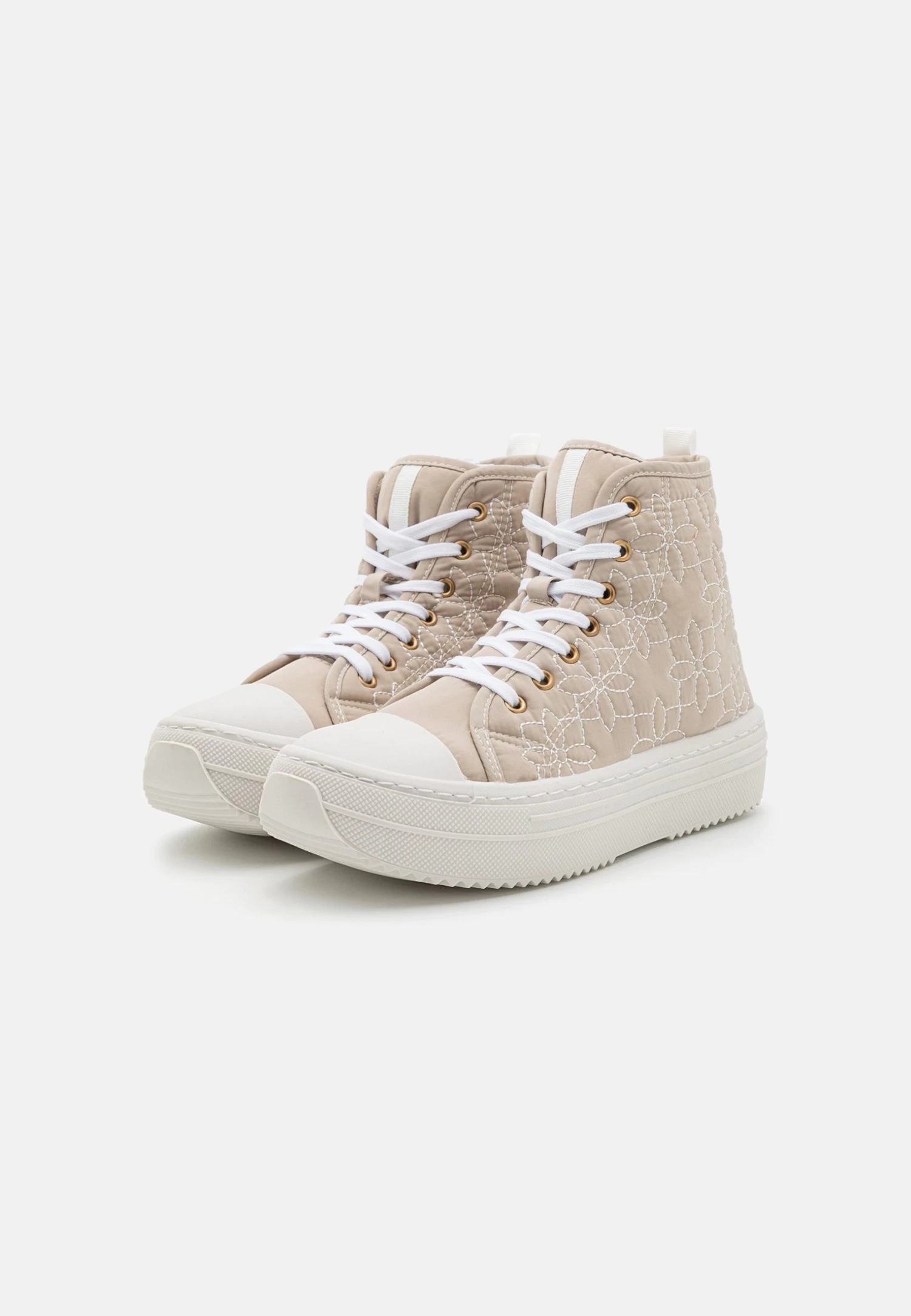 Anna Field Sneakers Hoog - Beige 5 Anna Field Sneakers Hoog - Beige - Afbeelding 3
