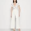 Anna Field Jumpsuit - Beige/White