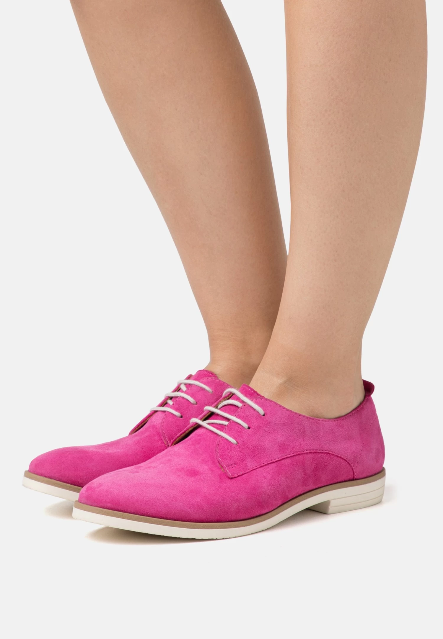 Anna Field Leather - Veterschoenen - Pink 3 Anna Field Leather - Veterschoenen - Pink