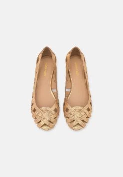 Anna Field Leather - Peeptoe Ballerina'S - Gold 16 Anna Field Leather - Peeptoe Ballerina'S - Gold -Modieus Verkoop 5ed49c51e4074e6f90688af78276e003