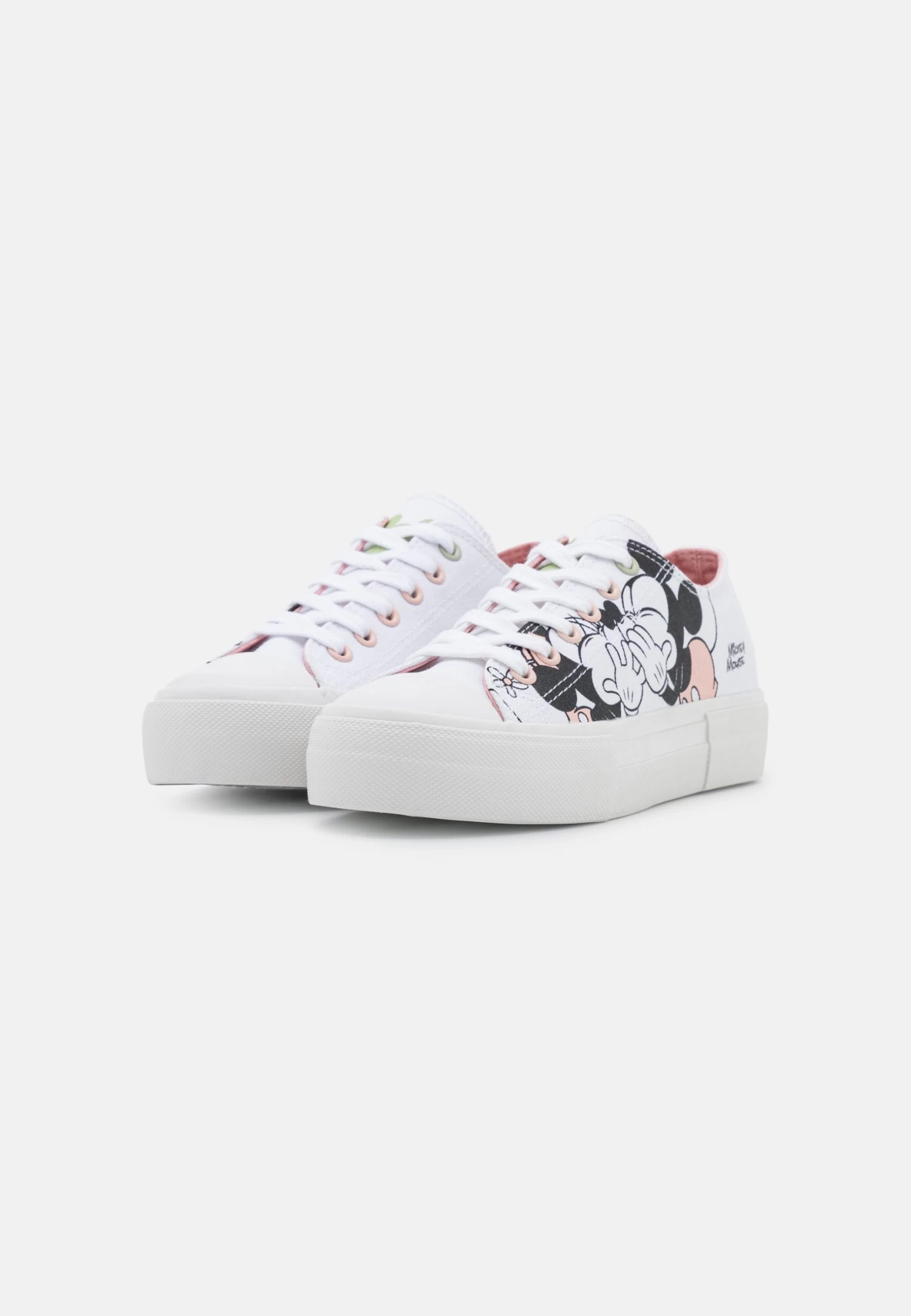Anna Field Disney Mickey MouseLove - Sneakers Laag - White/Black 5 Anna Field Disney Mickey MouseLove - Sneakers Laag - White/Black - Afbeelding 3