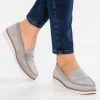 Anna Field Comfort Leather - Instappers - Grey -Modieus Verkoop 61e85a1c5cb746088ff827de456eb623