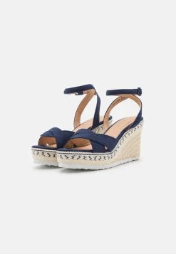 Anna Field Sandalen Met Sleehak - Dark Blue -Modieus Verkoop 635f388c5de945f384386a94cd632f72