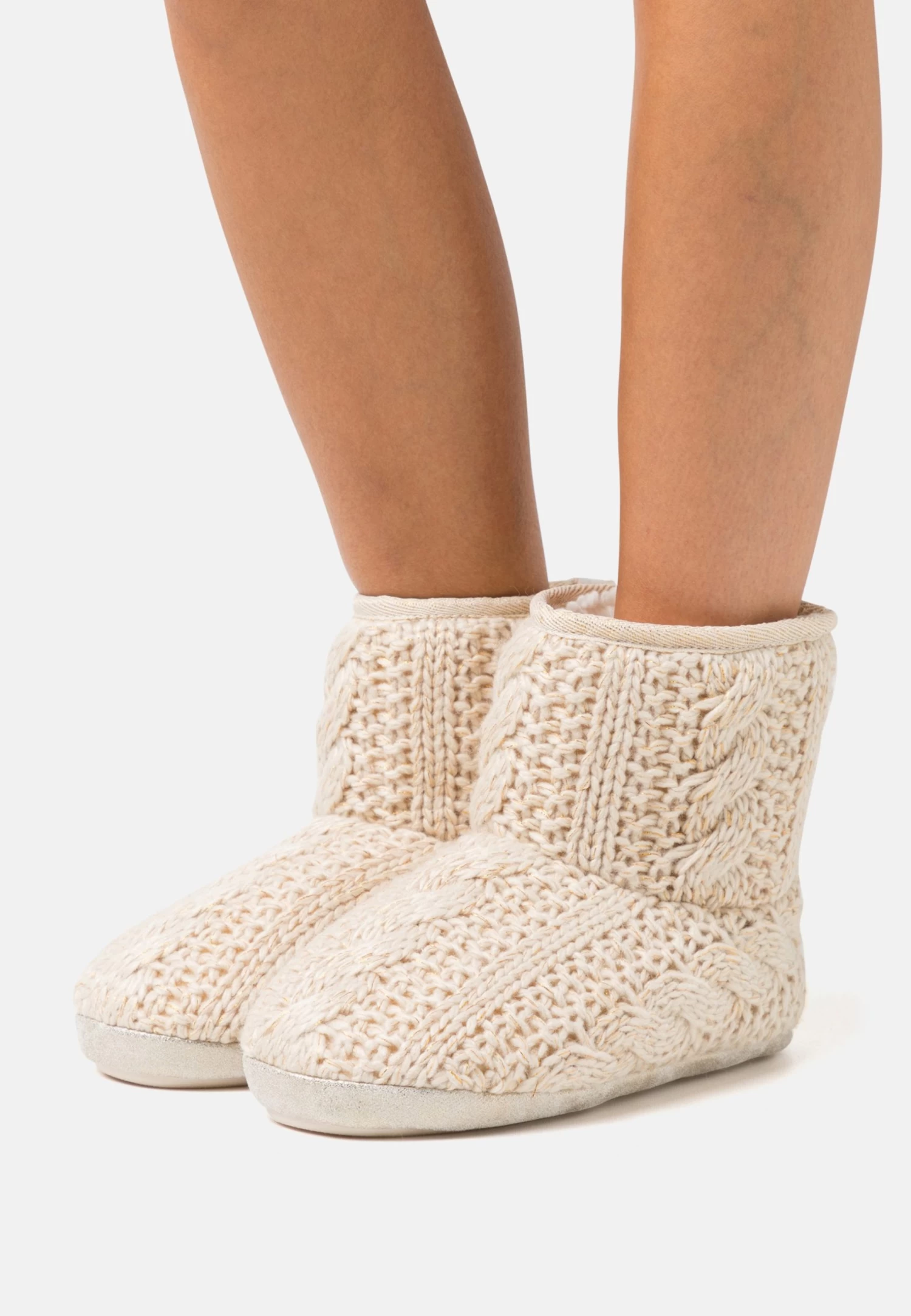 Anna Field Gold-Metallic Thread - Pantoffels - Gold-Coloured 3 Anna Field Gold-Metallic Thread - Pantoffels - Gold-Coloured