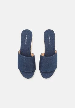 Anna Field Muiltjes Met Hak - Blue Denim -Modieus Verkoop 6d76dbae16e84f4593fadd9b91b71b47