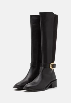 Leather- Laarzen - Black 10 Leather- Laarzen - Black -Modieus Verkoop 7f7a93d5a9764b9c8d7726d44cb3f0af