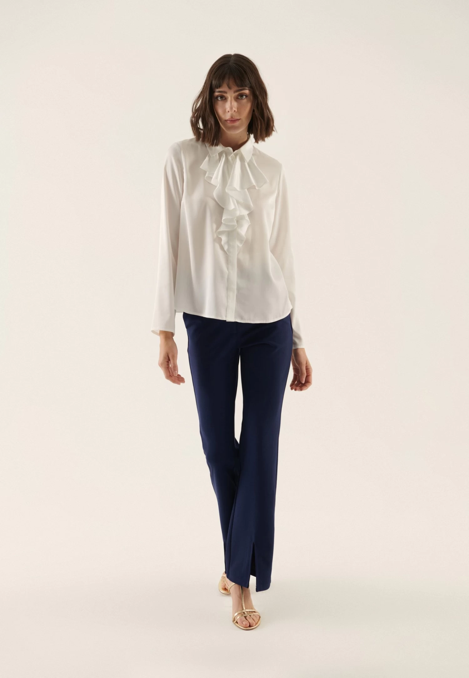 Anna Field Overhemdblouse - White 6 Anna Field Overhemdblouse - White - Afbeelding 4