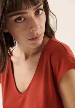 Anna Field T-Shirt Basic - Red -Modieus Verkoop 829c190c1159496fbdb4846c7b5061f5