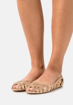 Anna Field Leather - Peeptoe Ballerina'S - Gold 12 Anna Field Leather - Peeptoe Ballerina'S - Gold -Modieus Verkoop 86d5b642946c46a390f54ca2a47c457e