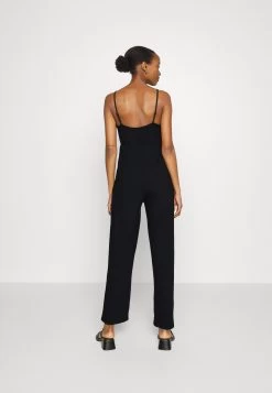 Strappy Drappy Cintered- Jumpsuit - Black -Modieus Verkoop 91d401d590744b92b6e42af8f0a9fffc