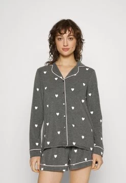 Anna Field Pyjama - Dark Grey/Pink