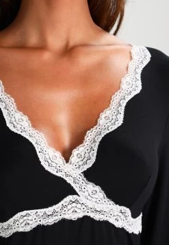 Anna Field Nachtjapon - Black -Modieus Verkoop 9cbb26f39b384778a8a395532fe9436b